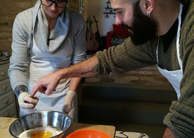 Couples cooking class