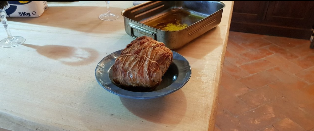 Pork loin roast